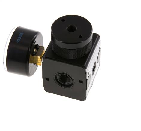 Druckregler pilotgesteuert G1/4'' 2100l/min 0.5-16.0bar/7-232psi Zinkdruckguss Multifix 1