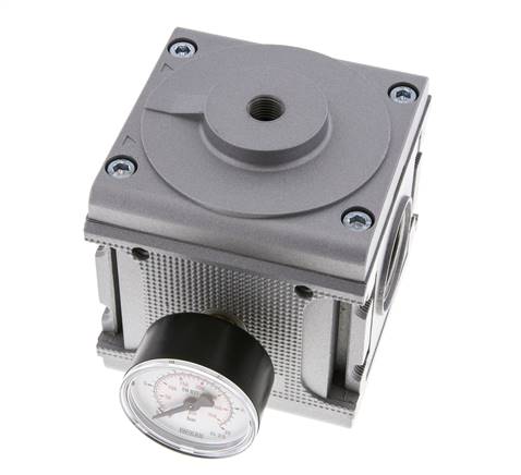 Druckregler pilotgesteuert G1'' 17500l/min 0.5-16.0bar/7-232psi Aluminium Multifix 5