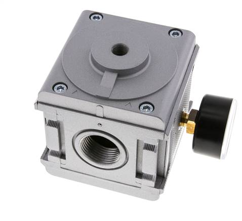 Druckregler pilotgesteuert G1'' 17500l/min 0.5-16.0bar/7-232psi Aluminium Multifix 5