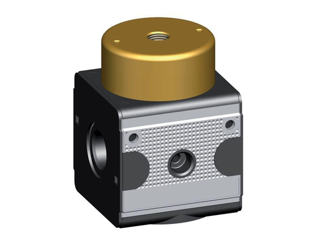 Druckregler pilotgesteuert G1/2'' 8700l/min 0.5-16.0bar/7-232psi Zinkdruckguss Multifix 2