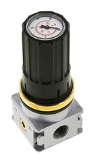 Druckregler G1/4'' 1450l/min 0.5-10.0bar/7-145psi Zinkdruckgussknopf mit Manometer Multifix 0