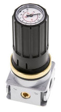 Druckregler G1/4'' 1450l/min 0.2-6.0bar/3-87psi Zinkdruckgussknopf mit Manometer Multifix 0
