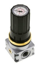Druckregler G1/4'' 1450l/min 0.5-10.0bar/7-145psi Zinkdruckgussknopf mit Manometer Multifix 0