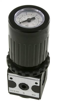 Druckregler G3/8'' 2100l/min 0,2-6,0bar/3-87psi Multifix 1