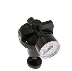 Präzisionsdruckregler G1/4'' 550l/min 0.2-7.0bar/3-102psi Zinkdruckguss Standard 3