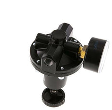 Präzisionsdruckregler G1/4'' 550l/min 0.2-7.0bar/3-102psi Zinkdruckguss Standard 3