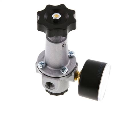Druckregler G1/4'' 1000l/min 0.1-3.0bar/1-44psi Zinkdruckguss Standard 1