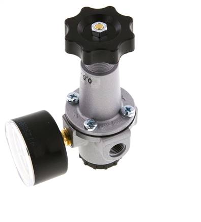 Druckregler G1/4'' 1000l/min 0.1-3.0bar/1-44psi Zinkdruckguss Standard 1