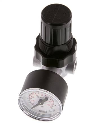 Druckregler G1/8'' 450l/min 0,15-7,0bar/2-102psi Standard 0