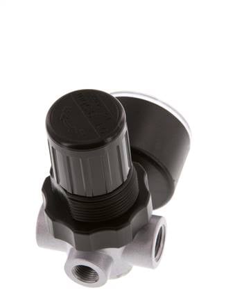 Druckregler G1/4'' 450l/min 0.1-3.5bar/1-51psi Zinkdruckguss Standard 0