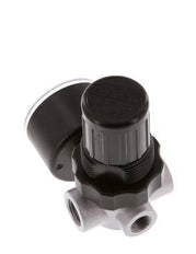 Druckregler G1/4'' 450l/min 0.1-3.5bar/1-51psi Zinkdruckguss Standard 0