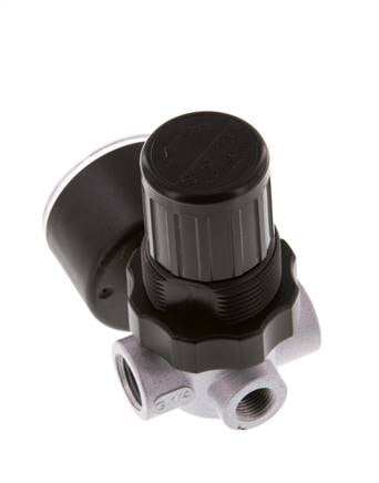 Druckregler G1/4'' 450l/min 0.15-7.0bar/2-102psi Zinkdruckguss Standard 0