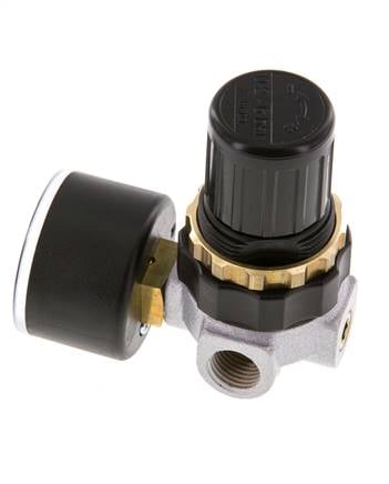 Druckregler G1/4'' 330l/min 0.5-6.0bar/7-87psi Zinkdruckguss Standard 0