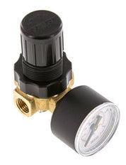 Druckregler G1/4'' 330l/min 0.5-16.0bar/7-232psi Luft Wasser Messing Standard 0