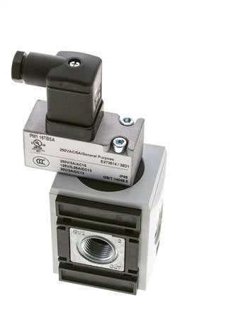 Verteiler G1/2 7250 l/min mit Druckschalter Futura 2