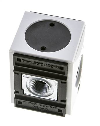 Verteiler G3/8 1250 l/min mit Rückschlagventil Futura 1