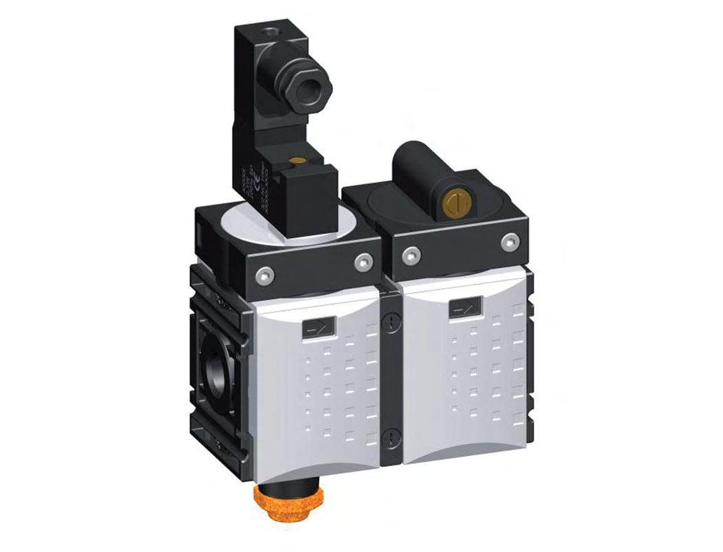 Sanftanlaufventil 1/4'' 24VDC 1300l/min Futura 0