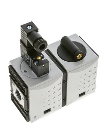 Sanftanlaufventil 3/8'' und 1/4'' 24VDC 1300l/min Futura 1