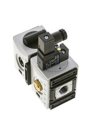 Sanftanlaufventil 3/8'' und 1/4'' 24VDC 1300l/min Futura 1