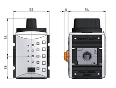 3/2 Kugelhahn G1/4 1900 l/min Futura 1