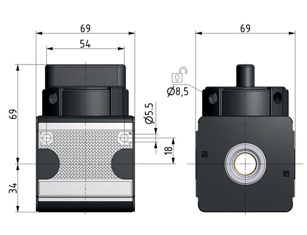 3/2 Kugelhahn G3/4 11000 l/min Multifix 2