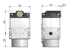Sanftanlaufventil 1/4'' 2250l/min Multifix 0