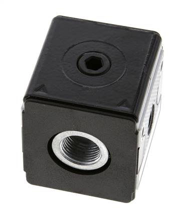 Verteiler G3/8 700 l/min mit Rückschlagventil Multifix 1