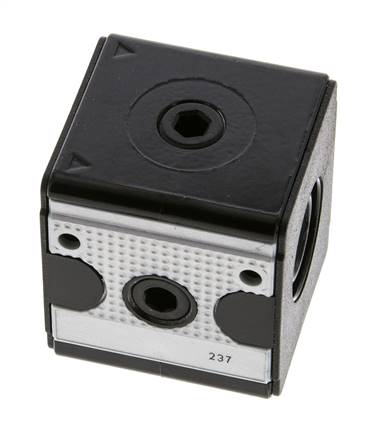 Verteiler G3/8 700 l/min mit Rückschlagventil Multifix 1