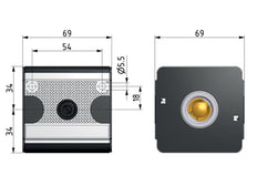 Verteiler G1/2 6000 l/min mit Rückschlagventil Multifix 2