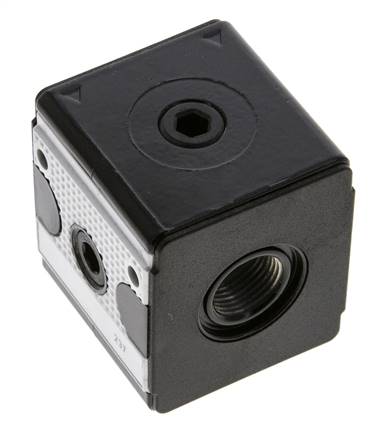 Verteiler G3/8 700 l/min mit Rückschlagventil Multifix 1