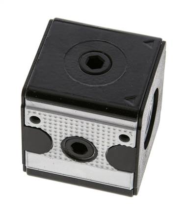 Verteiler G3/8 700 l/min mit Rückschlagventil Multifix 1
