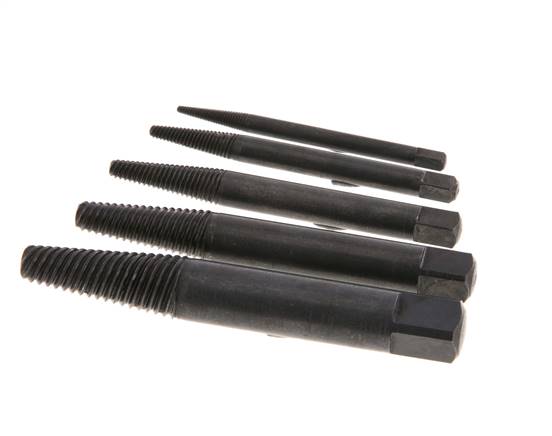 Schraubenausdreher Größe 1 - 5 (M 3 - M 18)