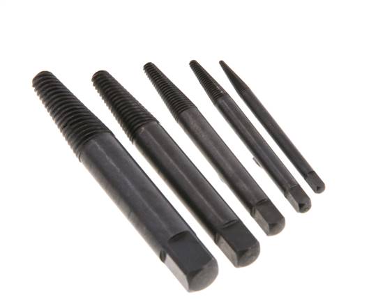 Schraubenausdreher Größe 1 - 5 (M 3 - M 18)