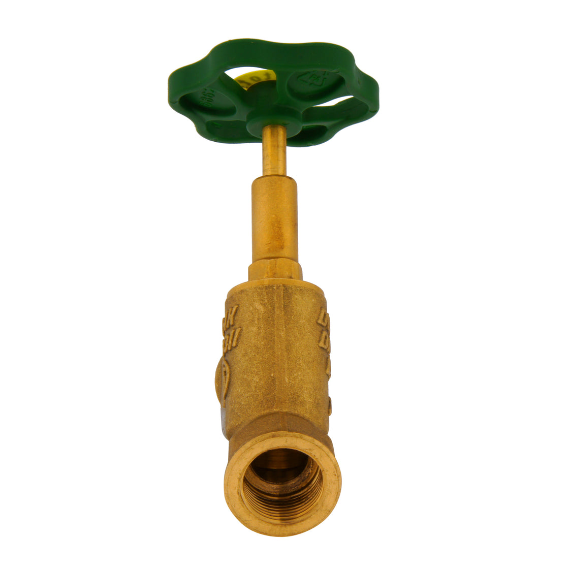 G2-1/2'' Messing Schrägsitzventil PTFE 10 Bar Trinkwasser- AL2BM