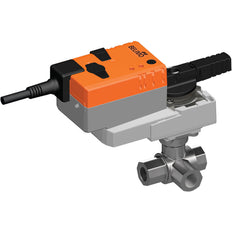 Belimo 3-Wege Kugelhahn Rp1 Kvs10 24VAC/DC 9s 2-Punkt 4Nm IP54 R3025-BL2/LRQ24A