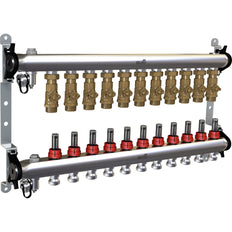 Belimo Verteiler 11 X Zonenventile 24VAC/DC 75s 2-10V 1Nm IP40 Klemme EM-ECQ-11F/CQ24A-SR-T