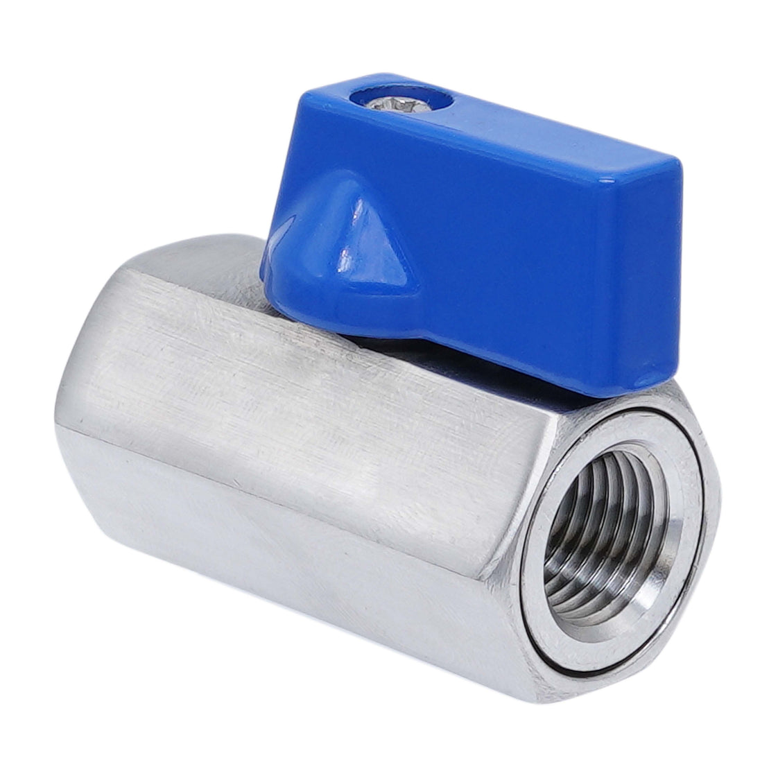 G 1'' F/F 2-Wege Edelstahl Mini Kugelhahn 69 Bar PTFE - TamesonPRO 1113-100-F