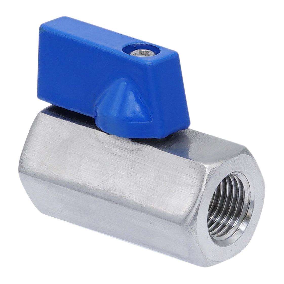 G 1'' F/F 2-Wege Edelstahl Mini Kugelhahn 69 Bar PTFE - TamesonPRO 1113-100-F