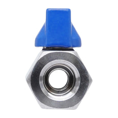 G 3/8'' F/F 2-Wege Edelstahl Mini Kugelhahn 69 Bar PTFE - TamesonPRO 1113-038-F