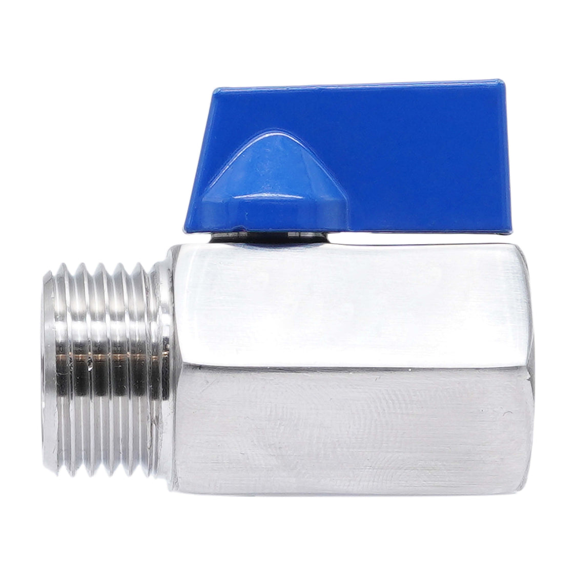 G 1'' M/F 2-Wege Edelstahl Mini Kugelhahn 69 Bar PTFE - TamesonPRO 1113-100-MF