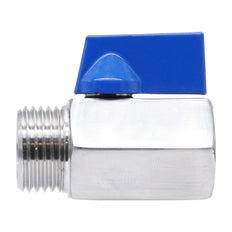 G 1/8'' M/F 2-Wege Edelstahl Mini Kugelhahn 69 Bar PTFE - TamesonPRO 1113-018-MF