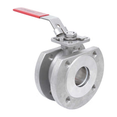 DN20 PN40 1-Teil 2-Wege Edelstahl Flansch Kugelhahn PTFE ISO-Top F03 - TamesonPRO 1122-020