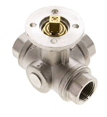 G1/2'' 3-Wege-Kugelhahn mit L-Anschluss Messing ISO-Top 40bar - BL3BAL