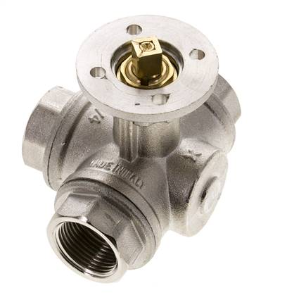G3/4'' 3-Wege-Kugelhahn mit L-Anschluss Messing ISO-Top 40bar - BL3BAL