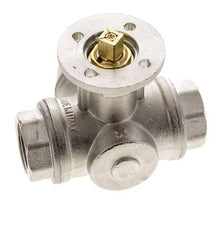 G3/4'' 3-Wege-Kugelhahn mit L-Anschluss Messing ISO-Top 40bar - BL3BAL