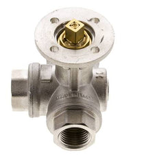 G1/2'' 3-Wege-Kugelhahn mit T-Anschluss Messing ISO-Top 40bar - BL3BAT