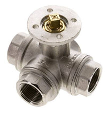 G3/4'' 3-Wege-Kugelhahn mit T-Anschluss Messing ISO-Top 40bar - BL3BAT