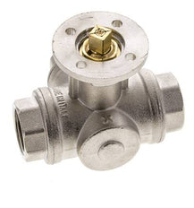 G3/4'' 3-Wege-Kugelhahn mit T-Anschluss Messing ISO-Top 40bar - BL3BAT