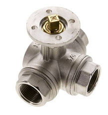 G3/4'' 3-Wege-Kugelhahn mit T-Anschluss Messing ISO-Top 40bar - BL3BAT