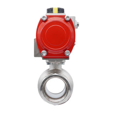 Pneumatischer Kugelhahn G2'' Messing Federschließend